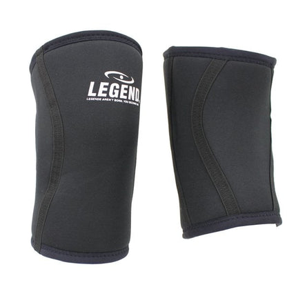 Power Lifting Knie Band 10mm Heren/Dames Zwart