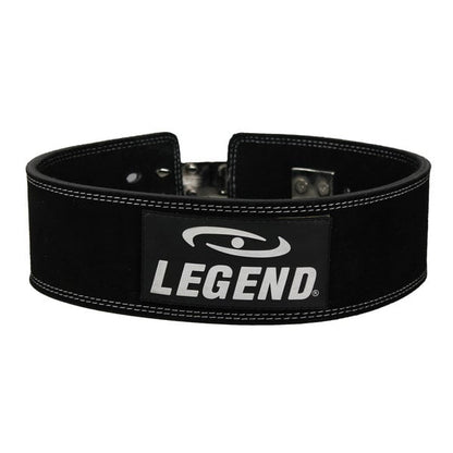 PowerLifting Belt Lever Heren/Dames Zwart Leer