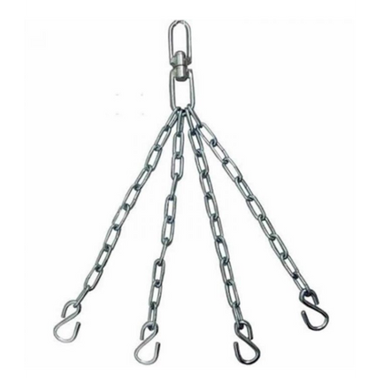 Vierpunts Bokszak Ketting met Swivel