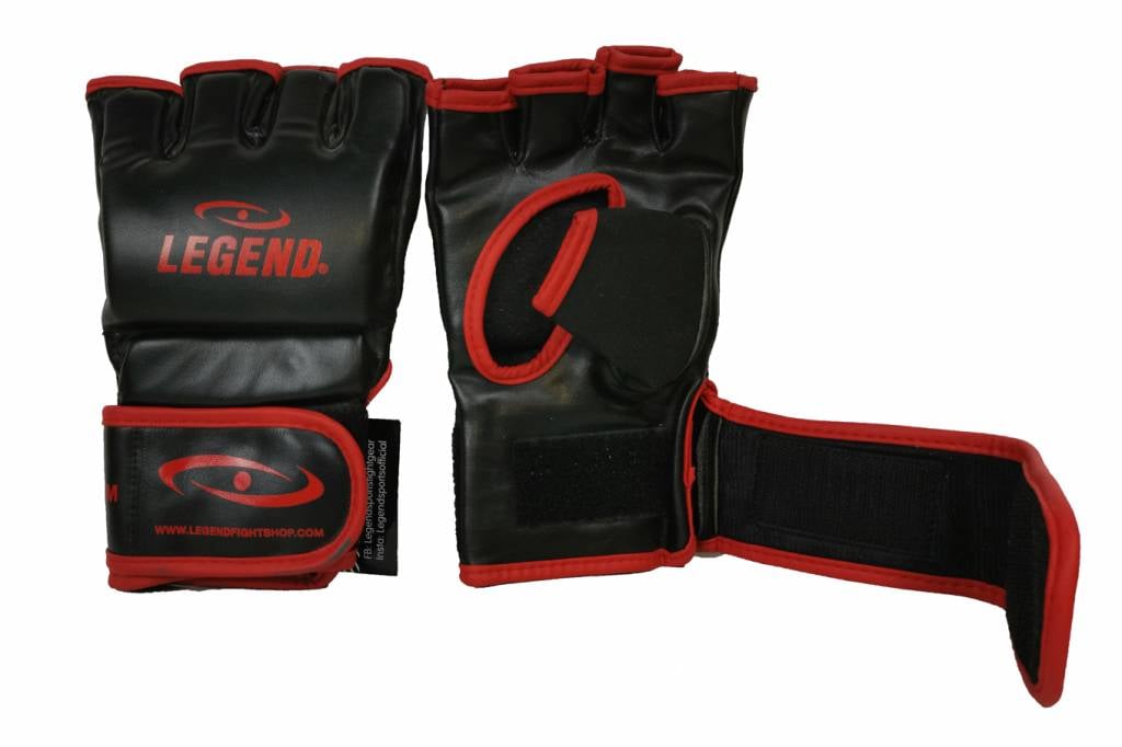 mma-handschoenen-pu-rood