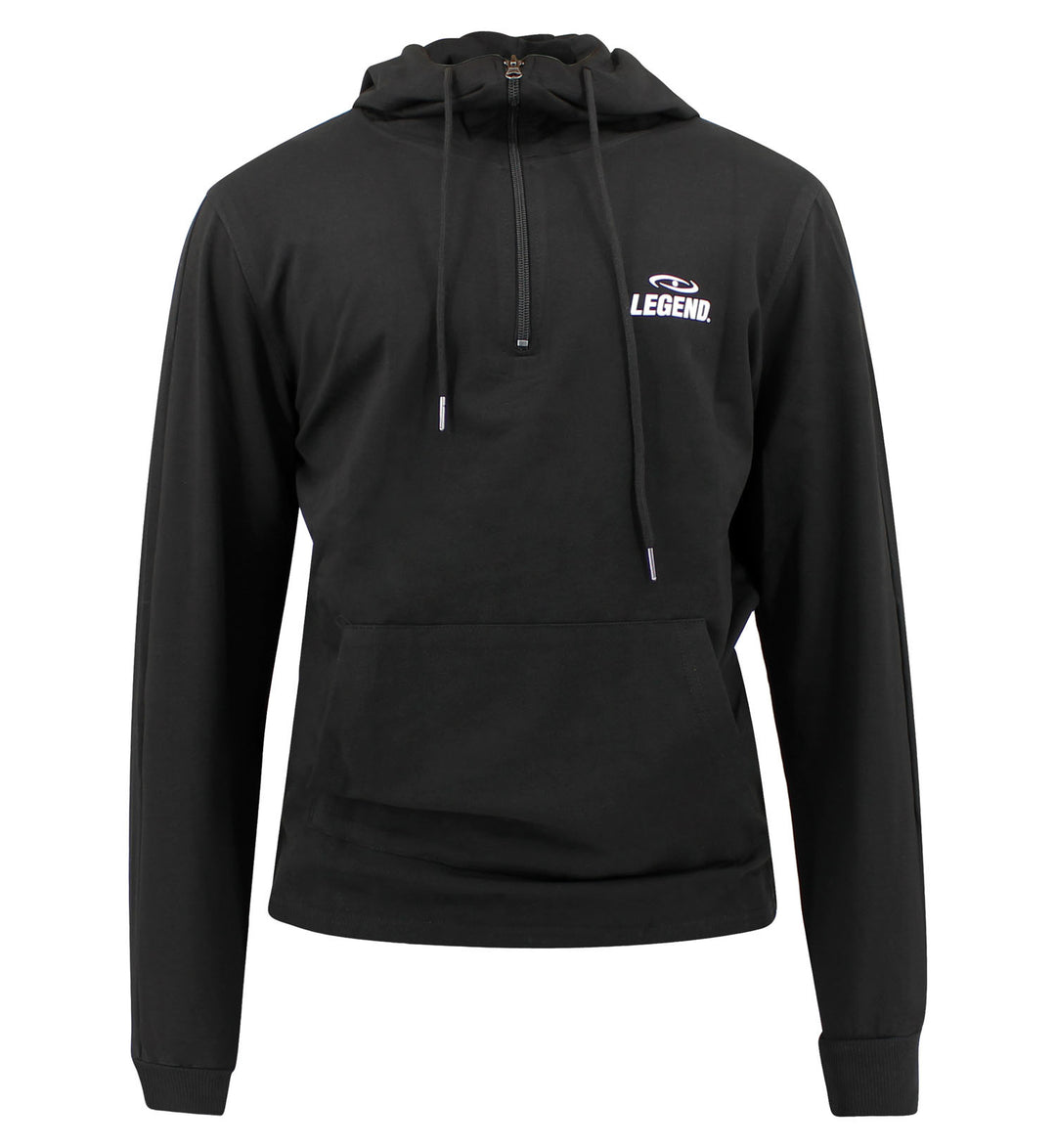 sport hoodie zwart
