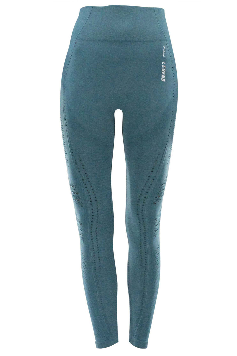sport legging dames cyaan