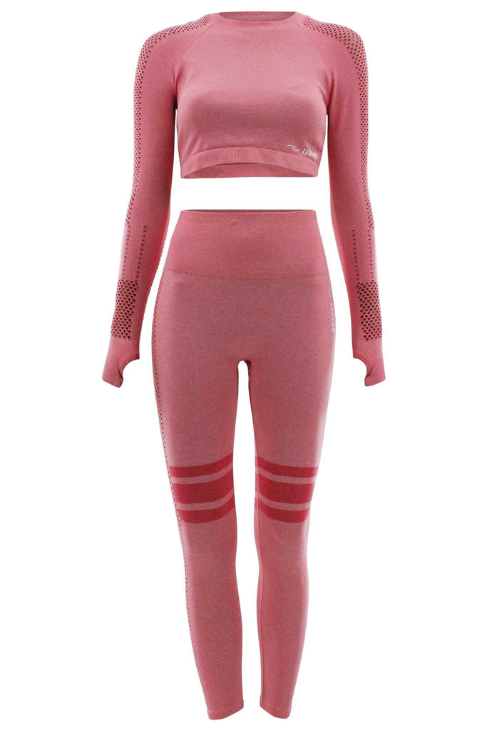 sportkleding dames set rood pro