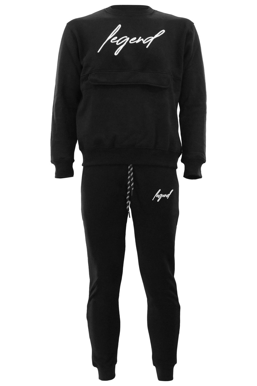 trainingspak zwart signature