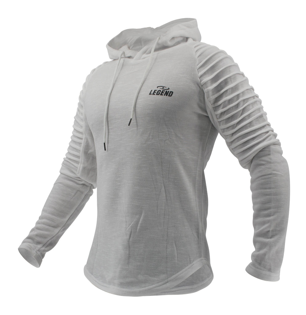 witte hoodie